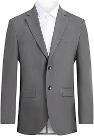 Dobell Mens Grey Suit Jacket Regular Fit  size XL
