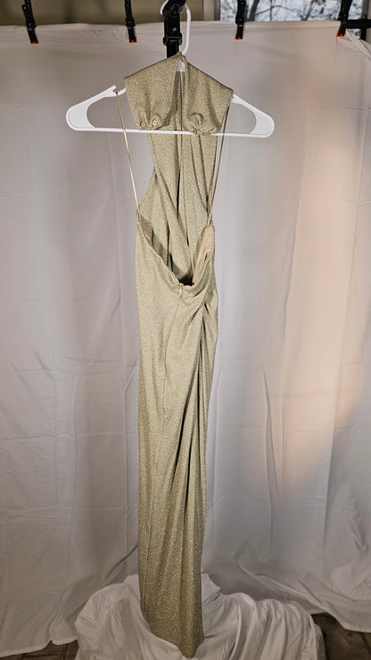 ZARA SEQUINNED MIDI DRESS size S