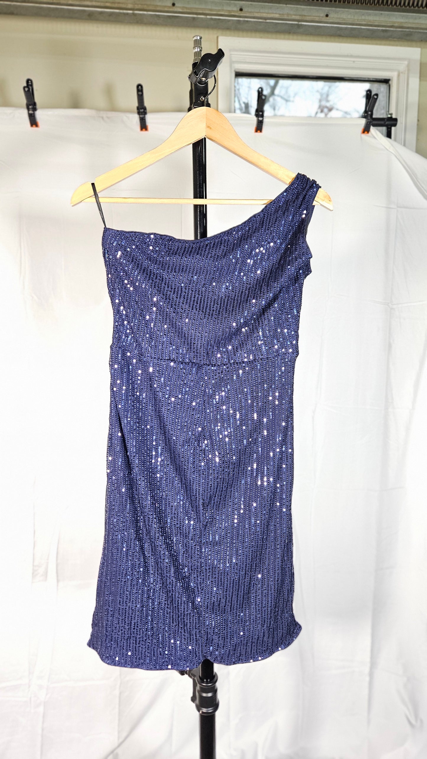 GRACE KARIN Women's Sequin Sleeveless Party Dress Pencil Dress Party Dress Cocktail Dress Mini Dress  Size M