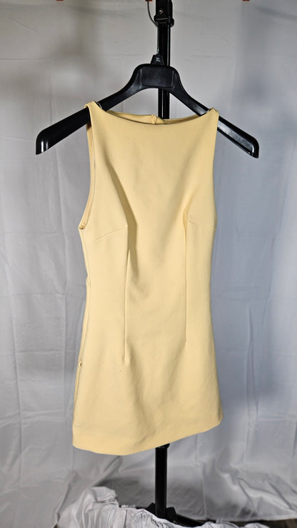 ZARA ASYMMETRIC T-SHIRT WITH PLEATSsize S