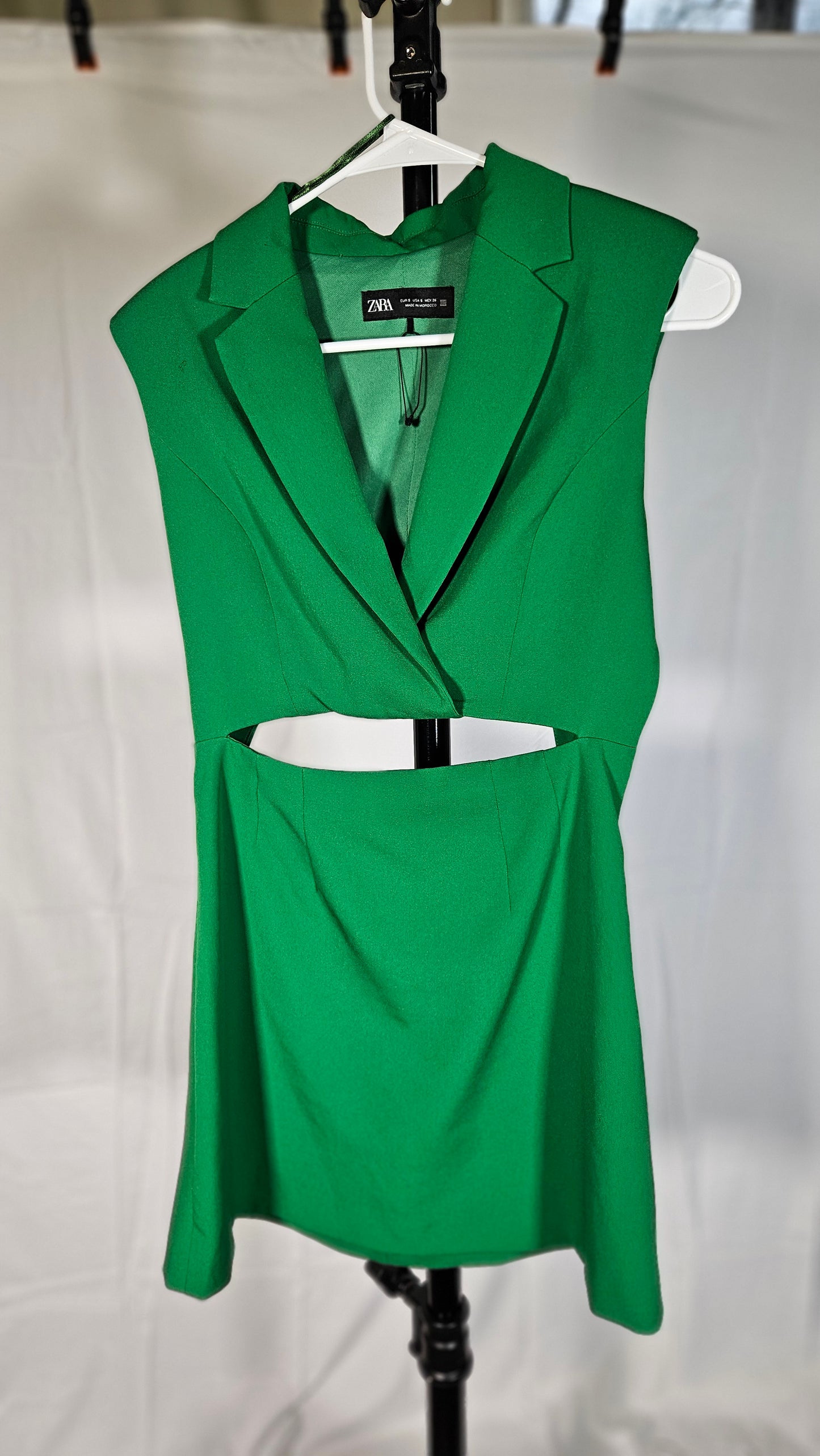 ZARA BLAZER DRESS WITH CUTOUTS size S