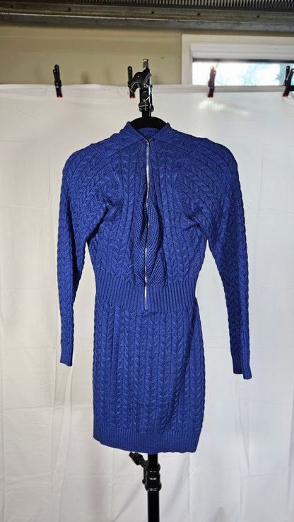 Long blue skirt size S