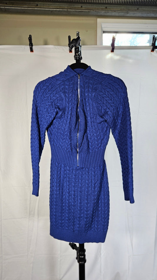 Long blue skirt size S