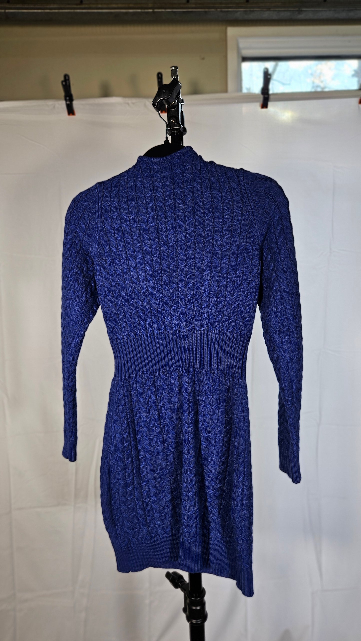 Long blue skirt size S