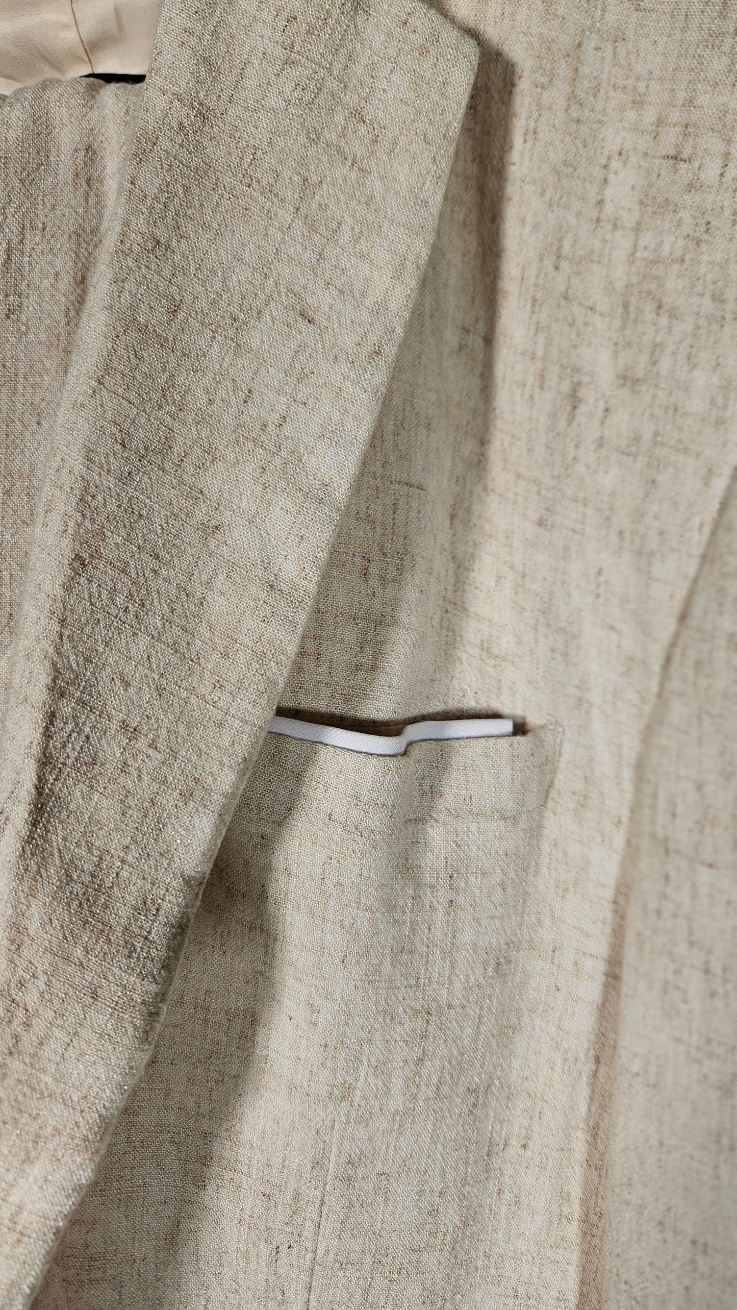 Mens Linen Suit 2 Piece Slim Fit Suit for Men Casual Summer Suit for Wedding Prom Party Beach  Size L