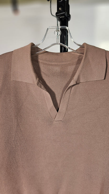 Vest with Zip Closure and Bow Detail - Beige - Pullover - Luxury Exclusive Collection size S