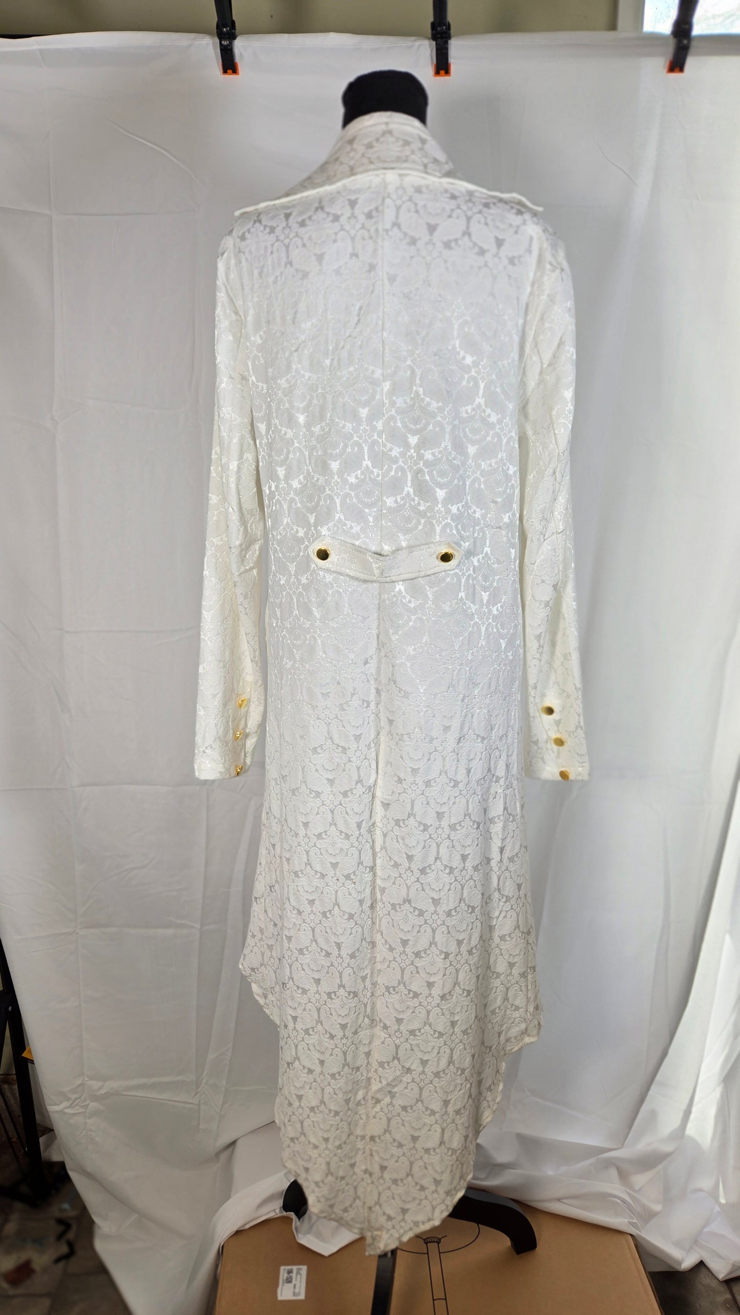 Long White Top Size No