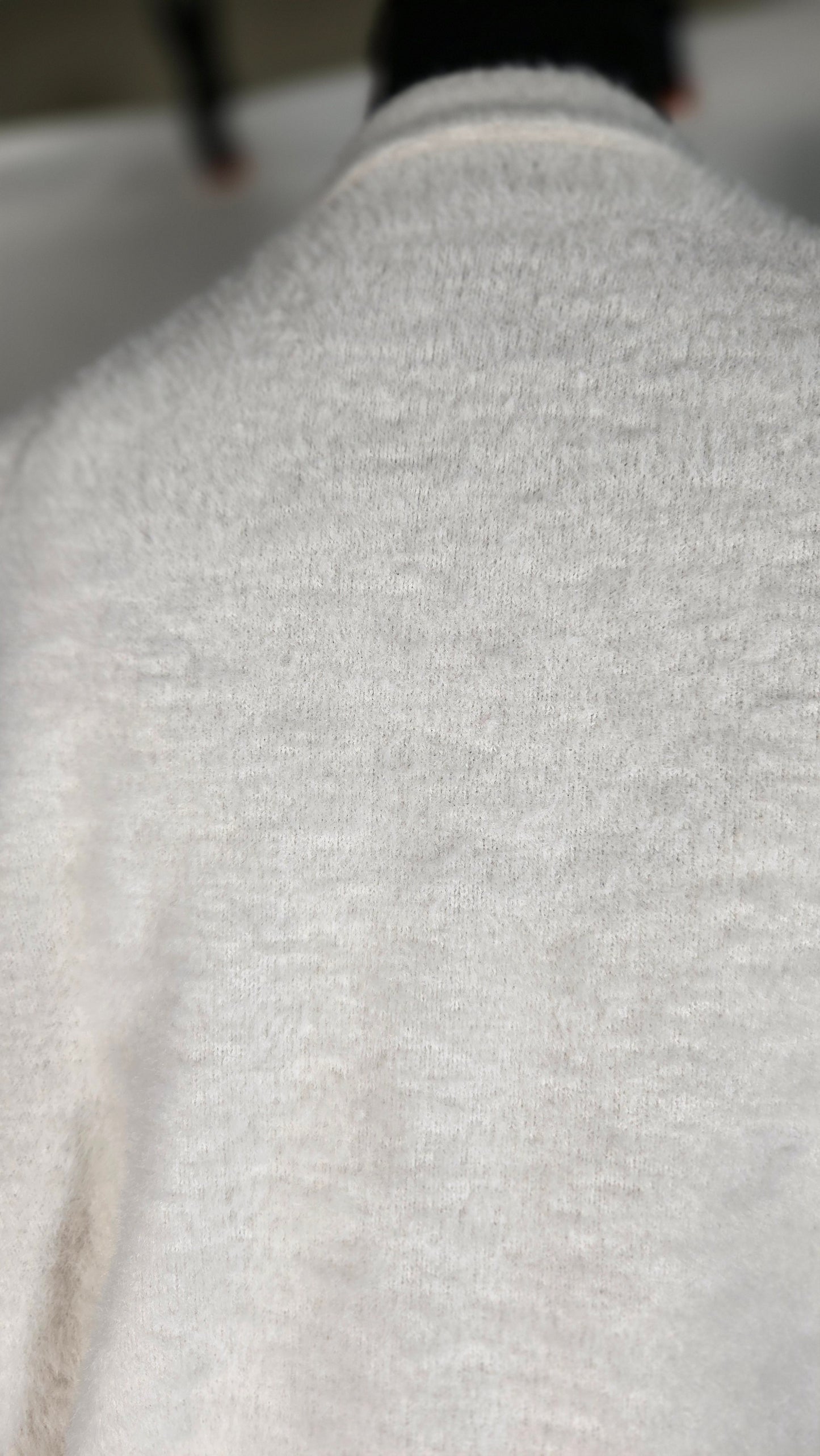 Short White Top White Vest Size M