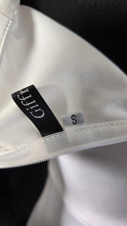 Long white skirt size S