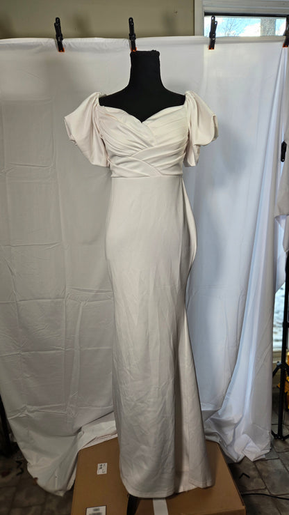 Long white skirt size S