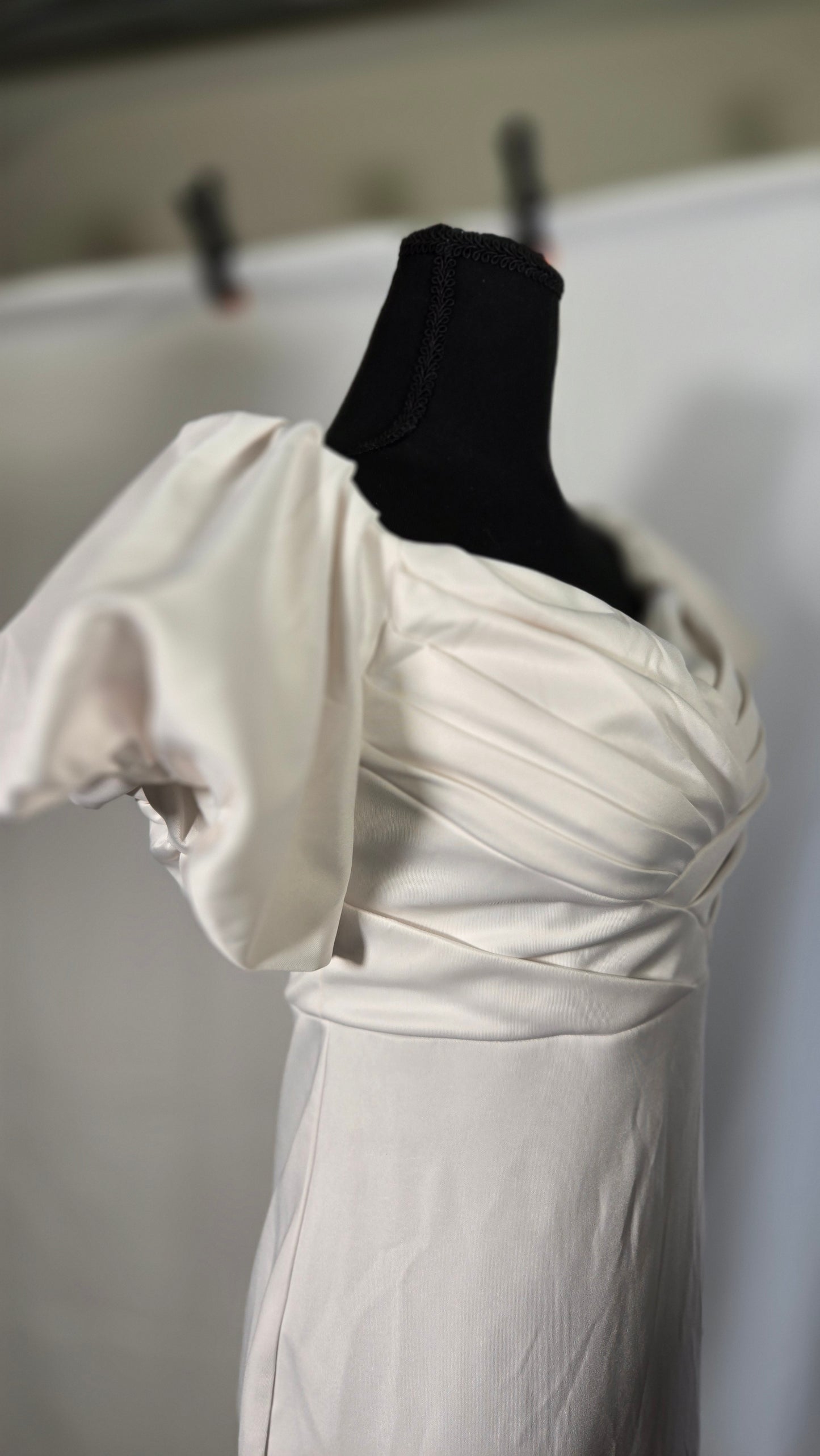 Long white skirt size S