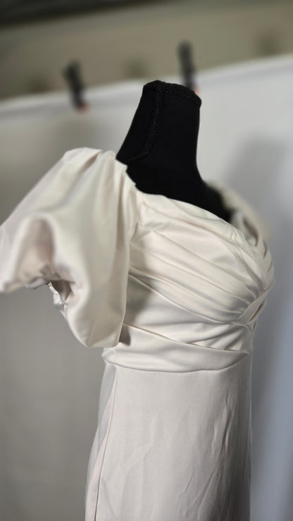 Long white skirt size S