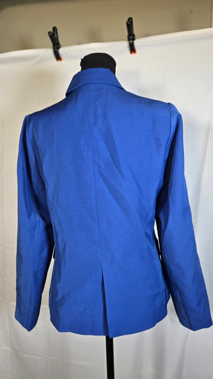 Womens 2 Piece Suit 3/4 Sleeve Blazer Slim Fit Ladies Suit Open Front Cardigan Jacket  Size M