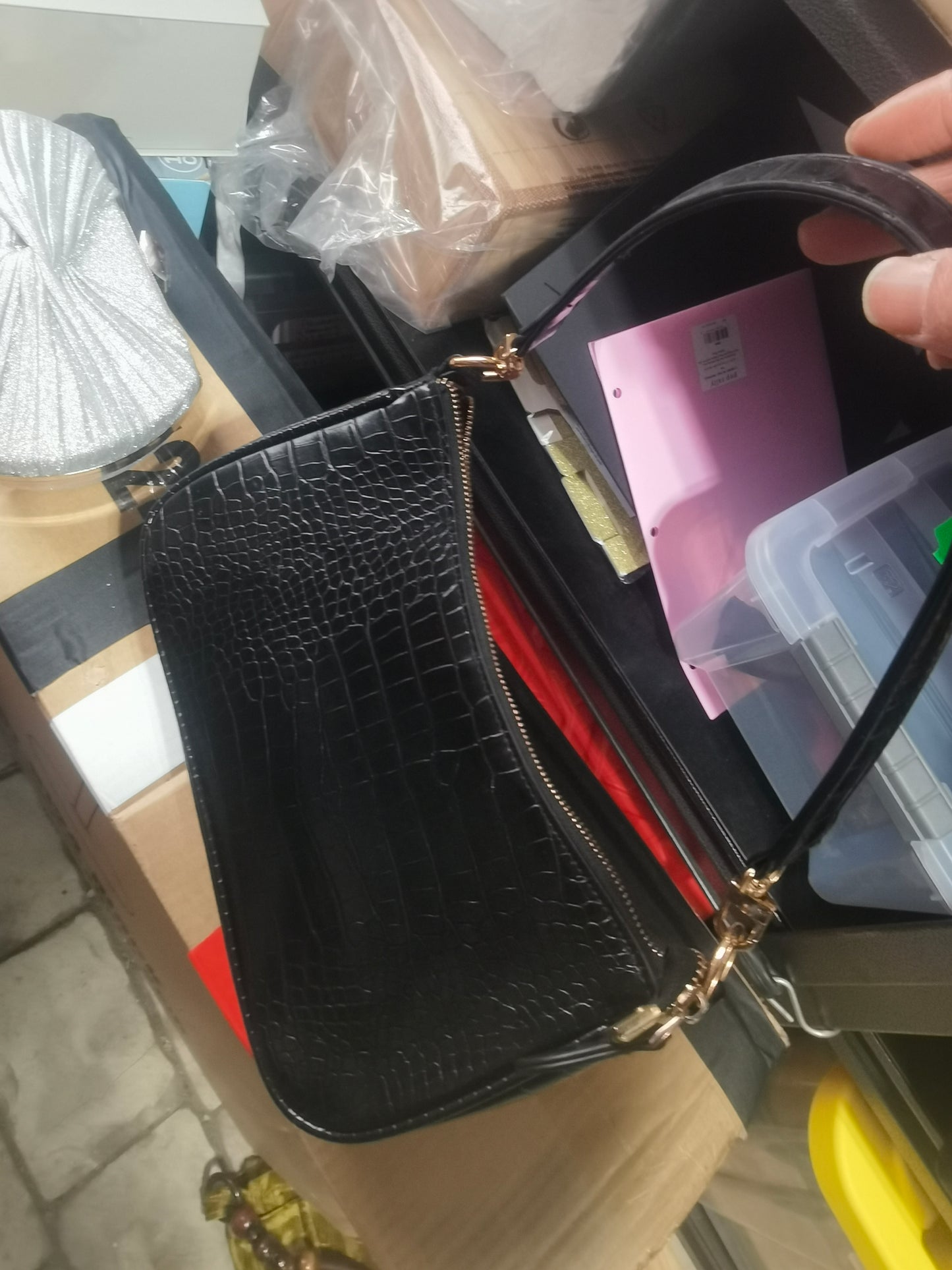 Women's various styles of handbags