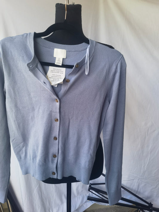 Women's Grey Casual Top Size S