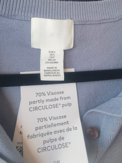 Women's Grey Casual Top Size S