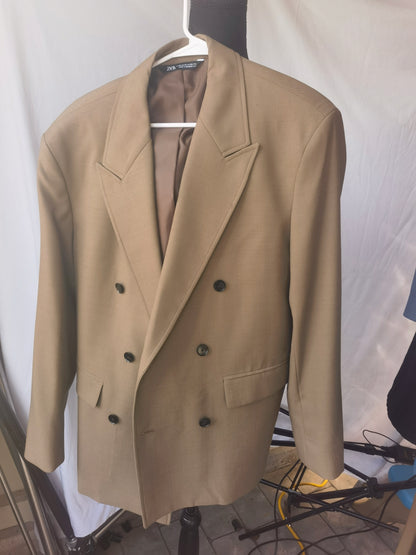 Khaki Suit Women's Coat Spring Autumn Korean Long Sleeve Blazers Woman Jacket Casual Office Ladies Blazer Tops Size 40