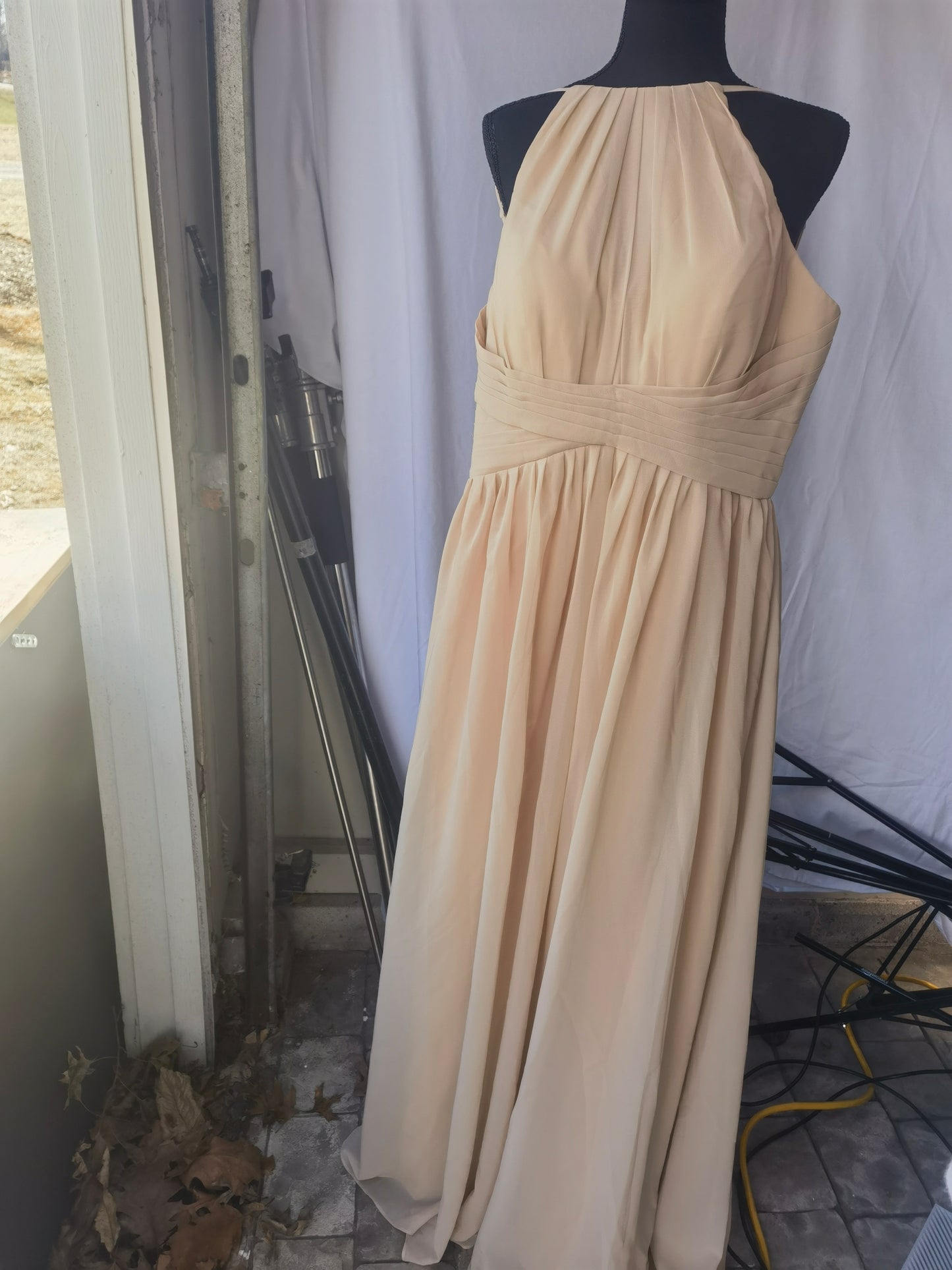 Women's long skirt brown size no