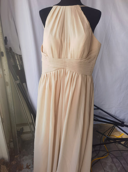 Women's long skirt brown size no