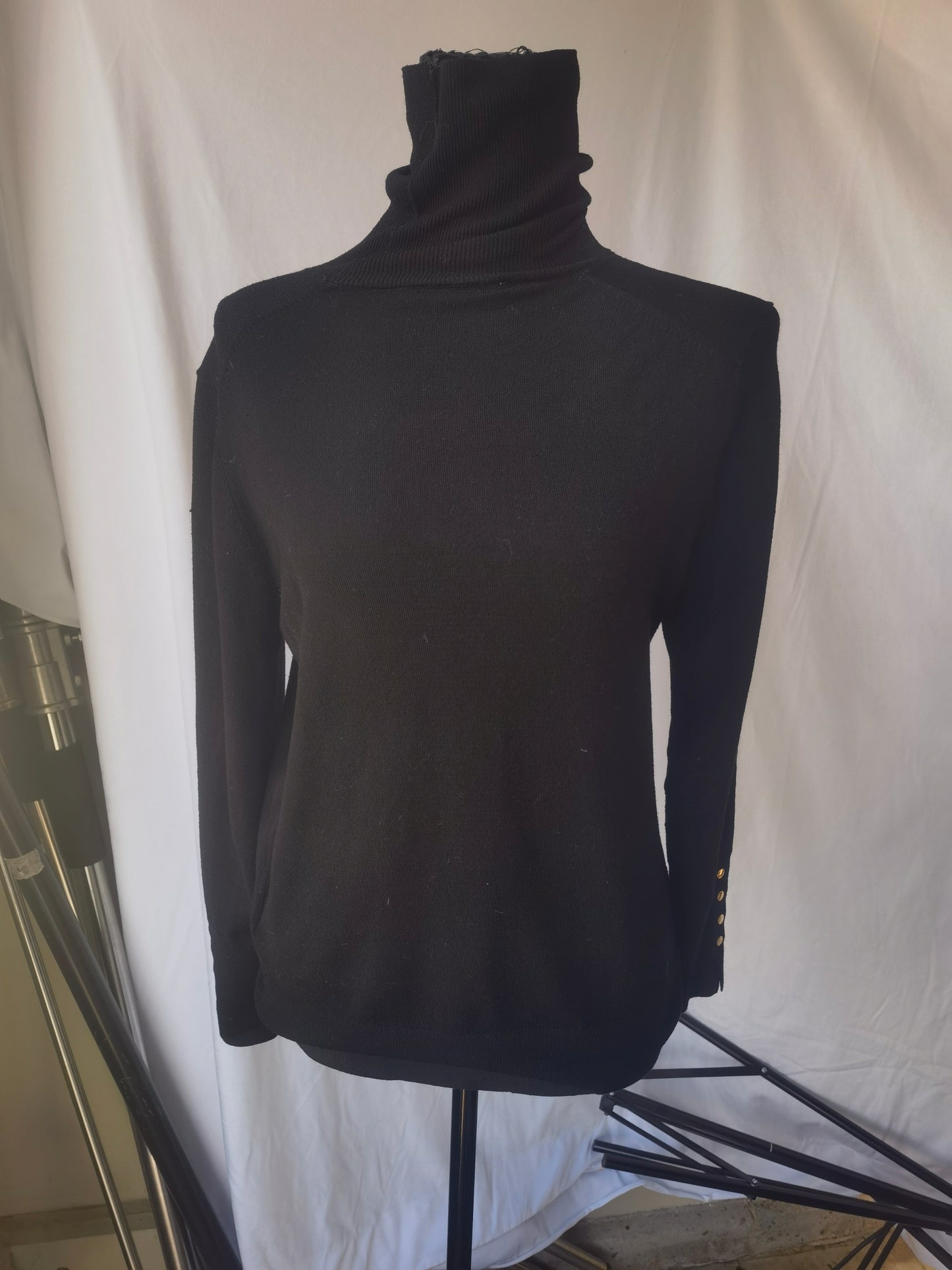 COOFANDY Mens Knitted Turtleneck Long Sleeve Turtle Neck Thermal Casual High Neck Sweaters Ribbed Pullover Sweater Size L