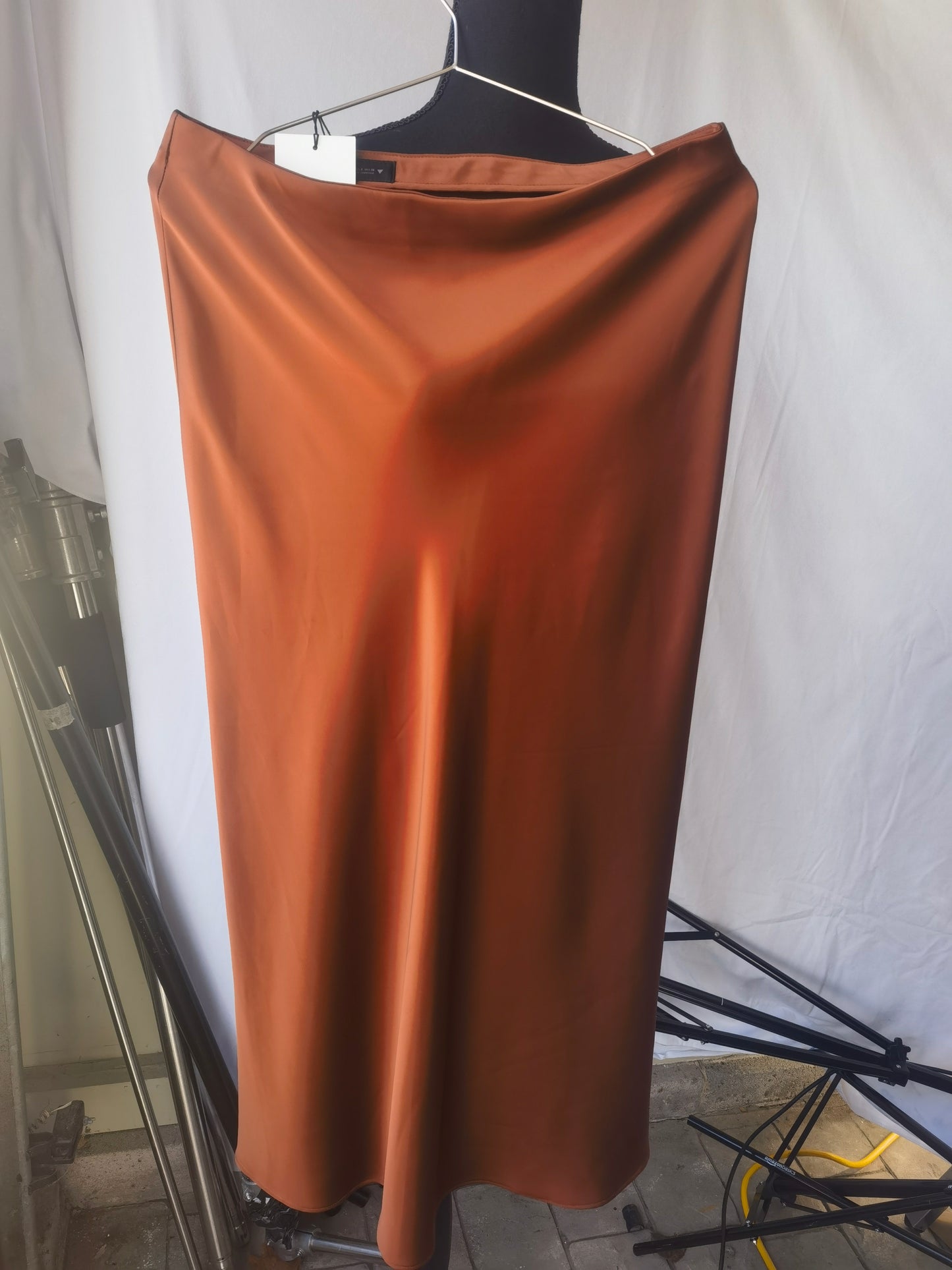 Women's Skirt Orange Size S