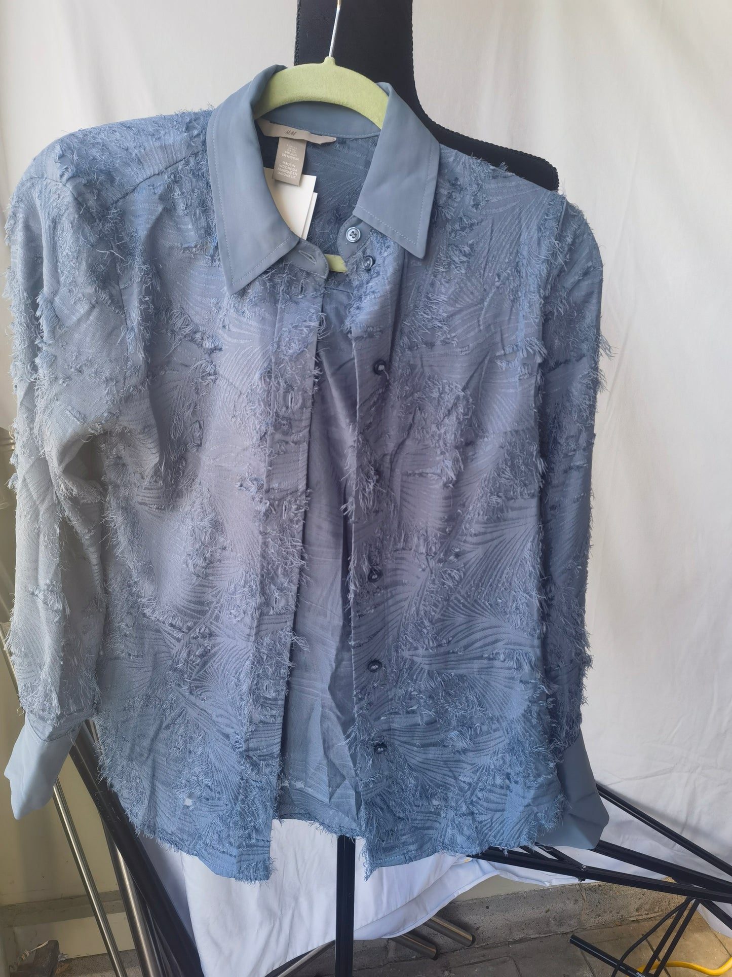 Foxcroft Womens Zoey Long Sleeve Fallen Foliage Blouse Size XS