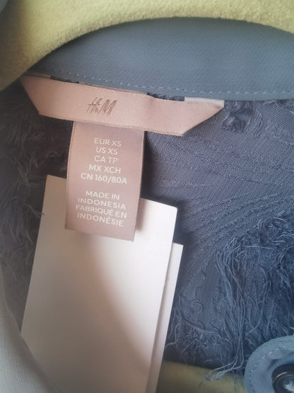 Foxcroft Womens Zoey Long Sleeve Fallen Foliage Blouse Size XS