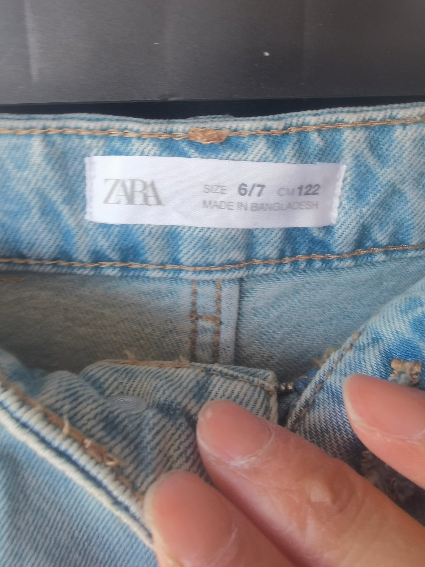 Children's jeans blue size 6/7