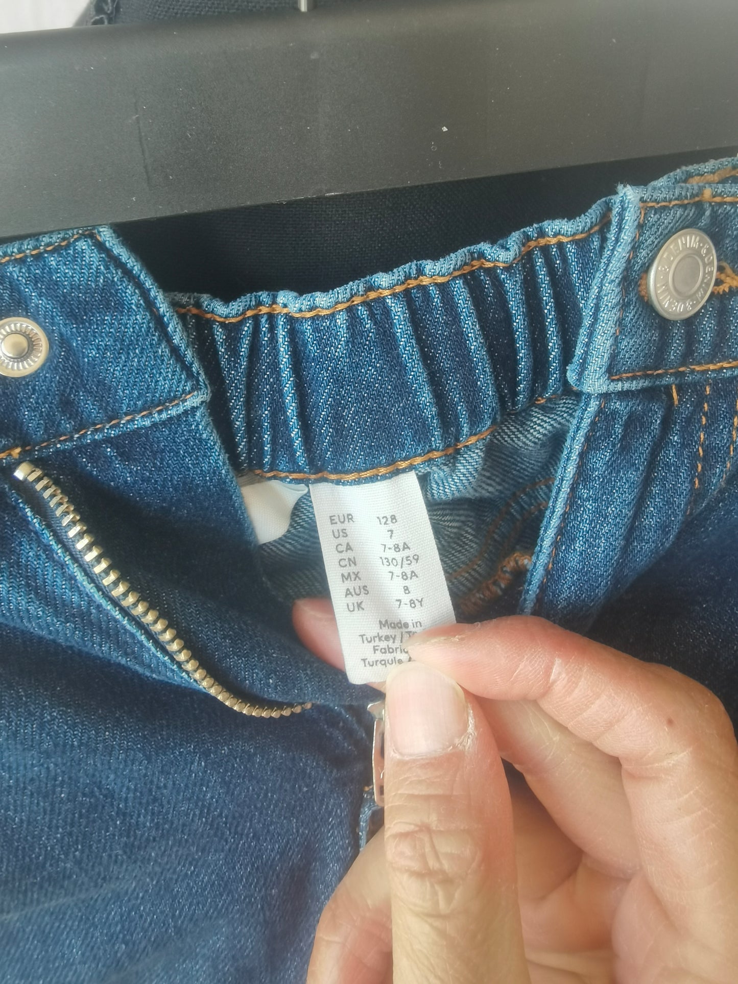 Children's jeans blue size 7