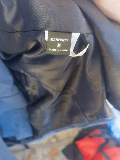 Men Blazer Business Casual Solid Color Suit Jacketsize M