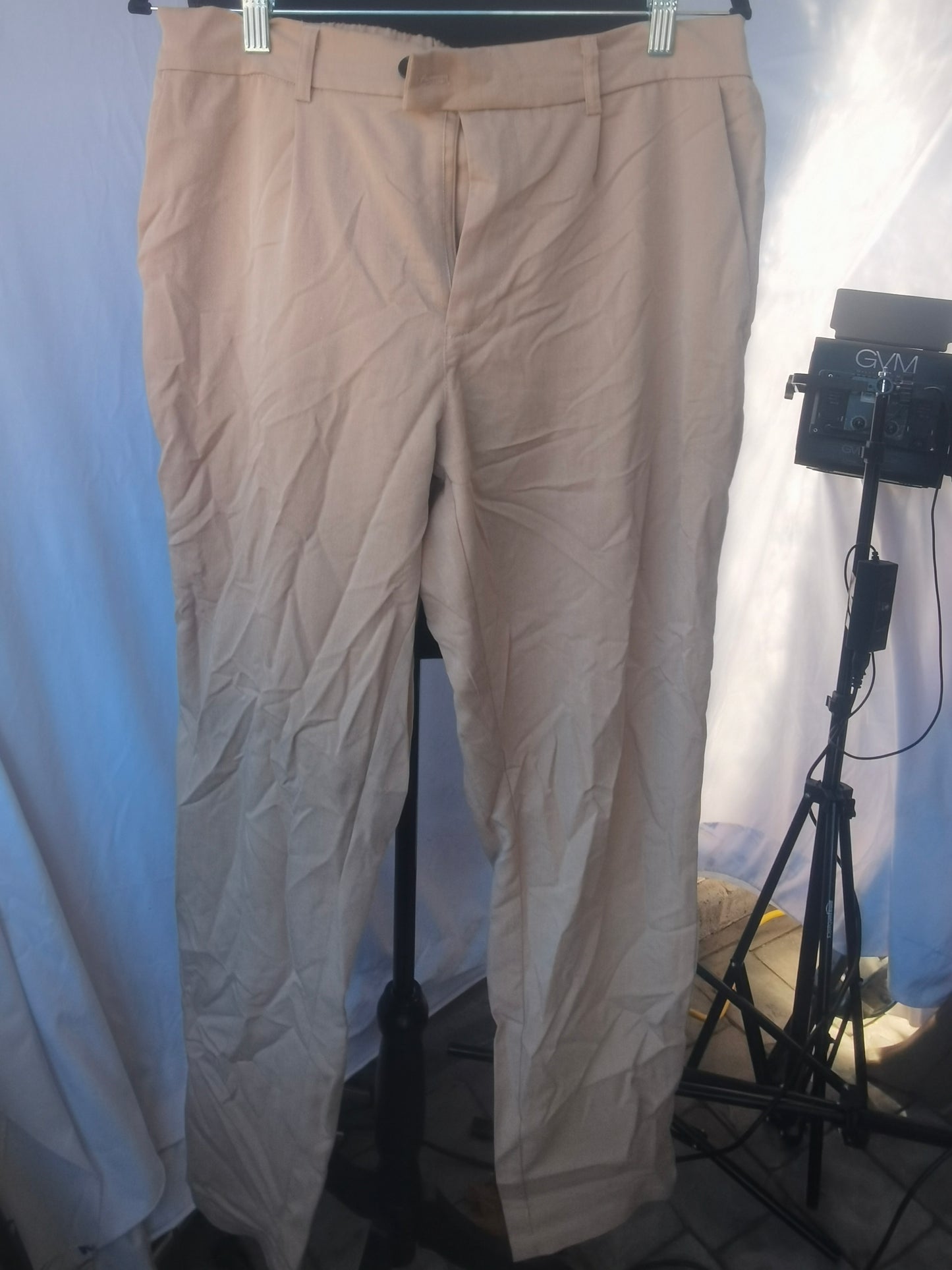 Manfinity ModaGents Men's Woven Integrated Casual Straight-Leg Pants For Daily WearSize L