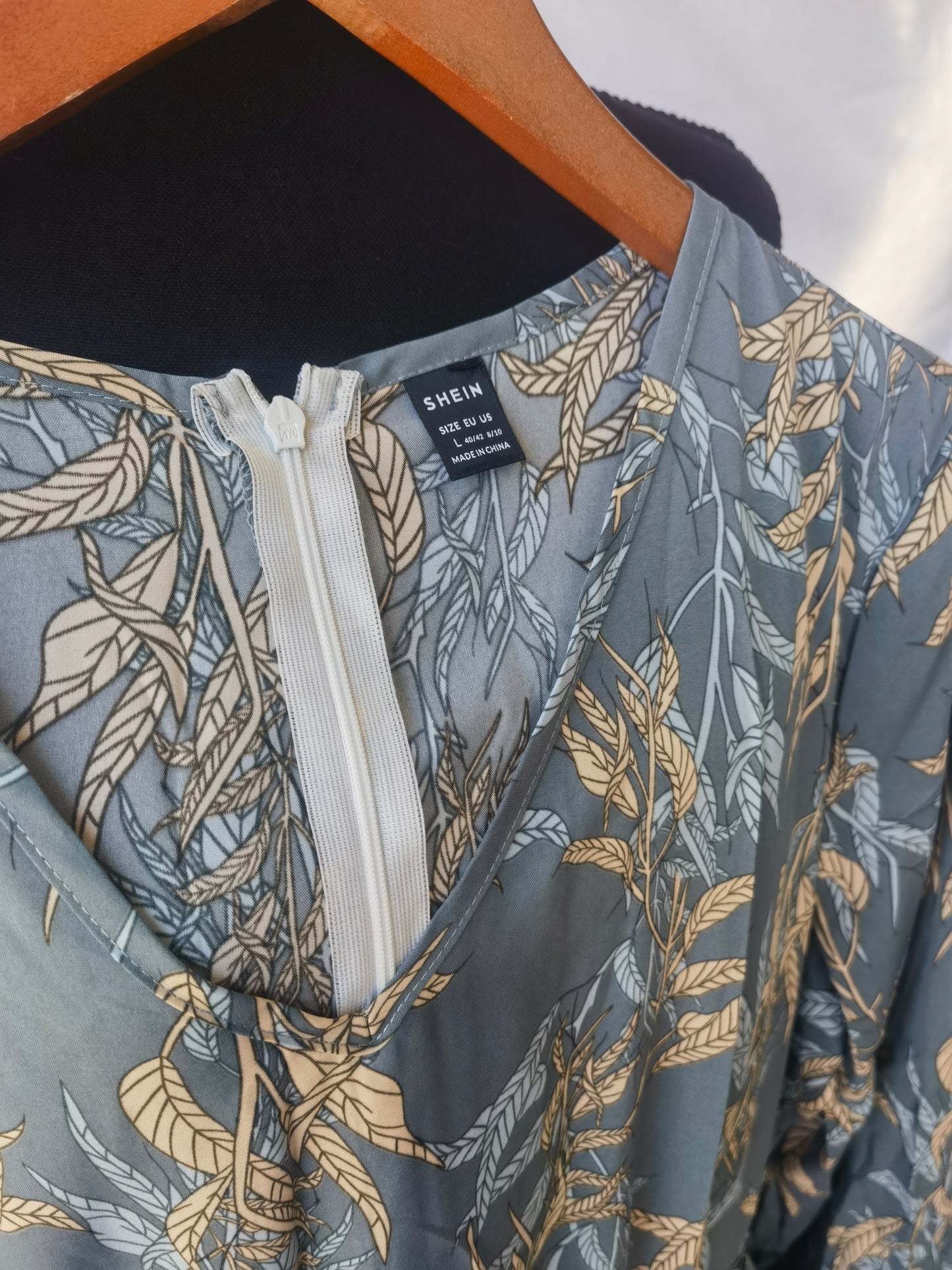 long sleeve dresses for women 2024 V-neck Side Knotted Dress size L