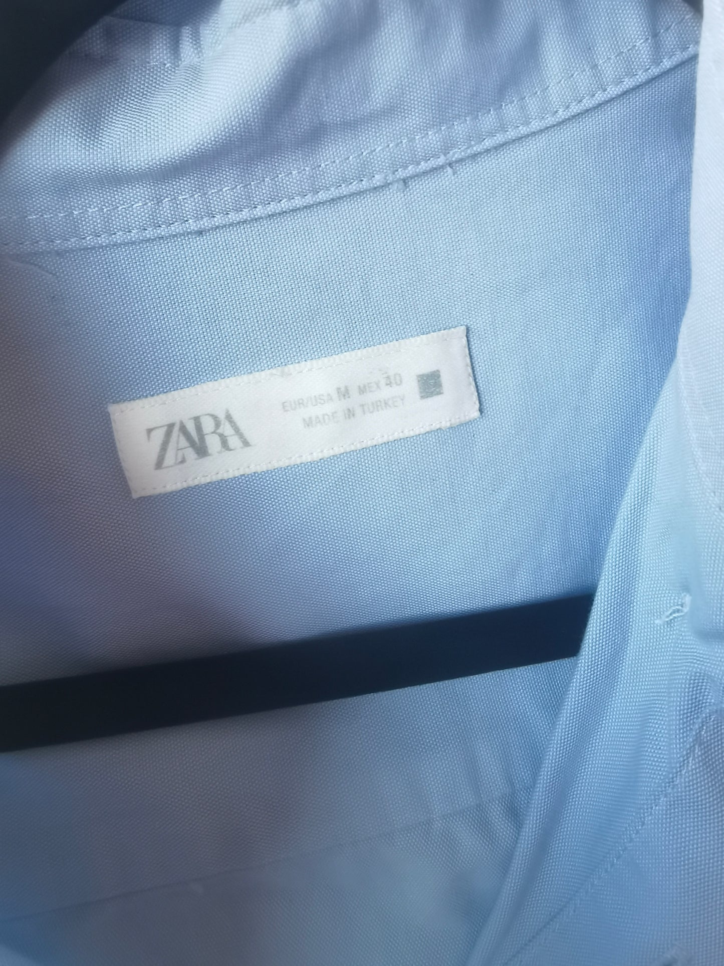 Men's FLOWY blue shirt size M