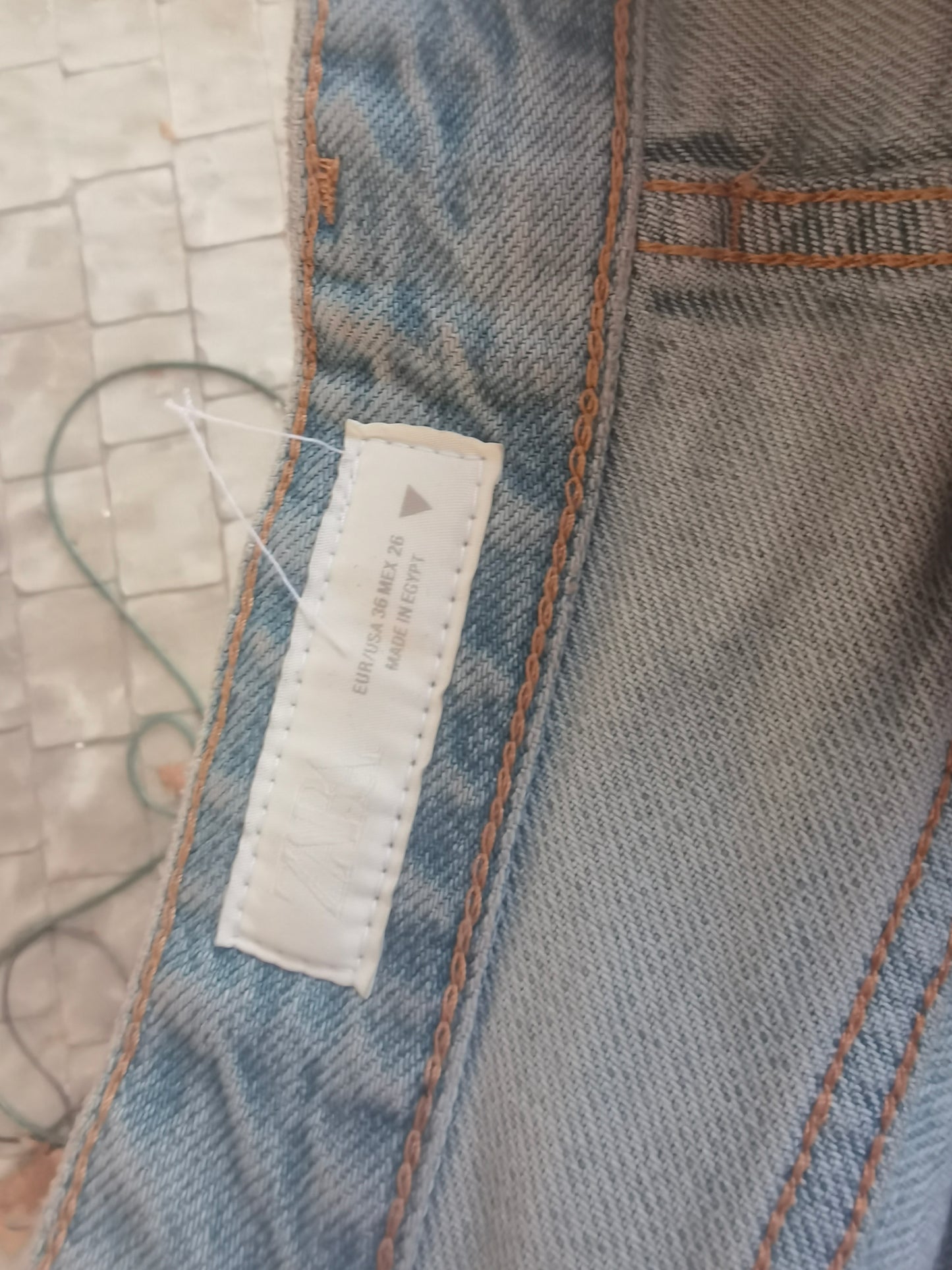 Womens Jeans Mid Rise Barrel Wash Jeans for Women Vintage Wide Leg Cropped Denim Pants Baggy Boyfriend Jeans Ankle Trousers size 36