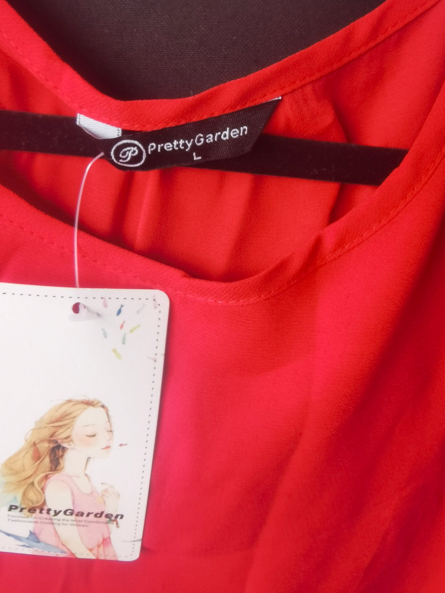 Elegant Flowing Blouse | Long Sleeve Formal Tunic | Modest Party Wear size L