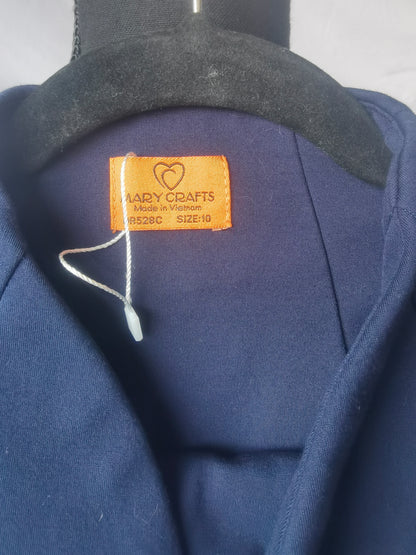 Men's Suit Jacket Slim Coat Business Suit Solid Color Casual  Size 10