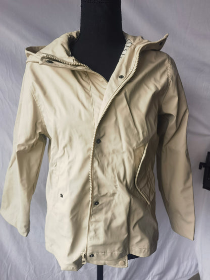 Cole Haan Men's Classic 29" Hooded City Rain Jacket Size 11/12