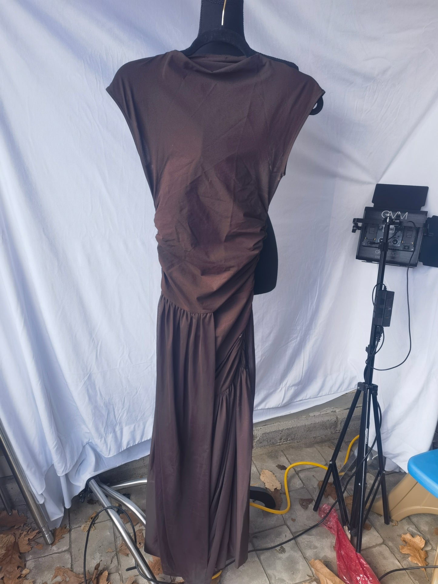 Womens Plus Size Silky Satin Kimono Robe Floral Long Bathrobe Wedding Sleepwear Dressing Gown Size M