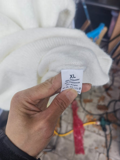 Seamless 26 Counts 100% Merino Wool Pullover Sweaters for Women Thin Knitwear Female Undershirt Basic Jumper Tops size XL