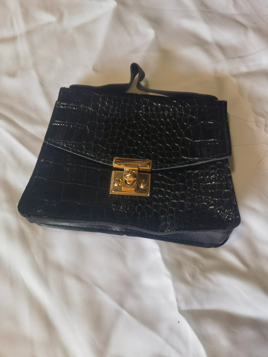 Women's black handbag