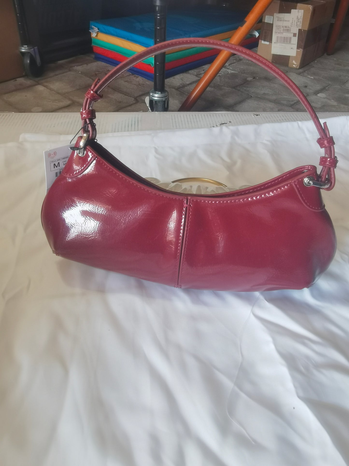 Women's red bag