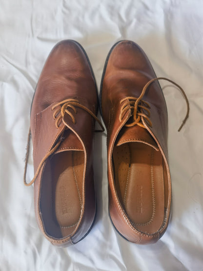 Mens Shoes, Black Dress Shoes for Men or Brown Shoes. Landon, Oxford. Derby, Black Dress Shoes. Business Shoes  size 12