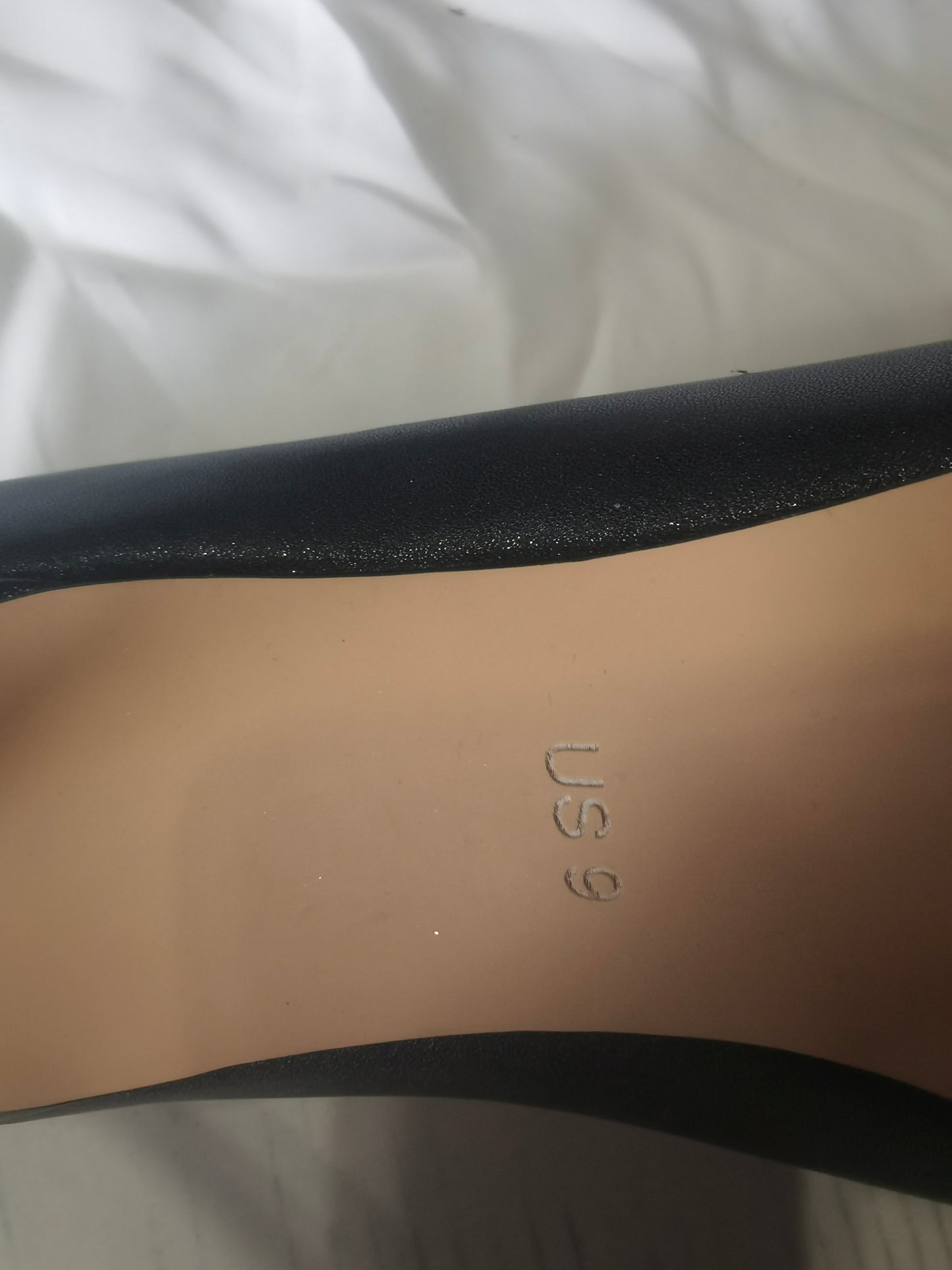 Women's black high heels size 9