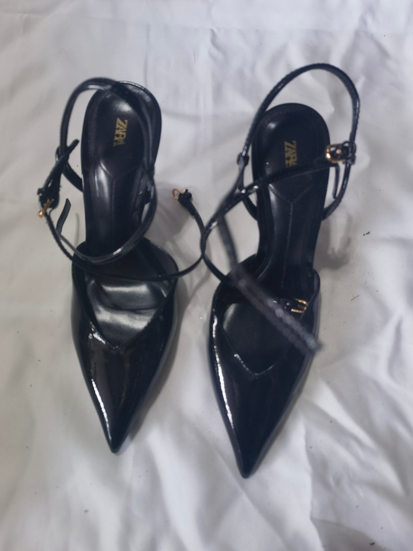 STRAPPY SLINGBACK HEELS  size 36