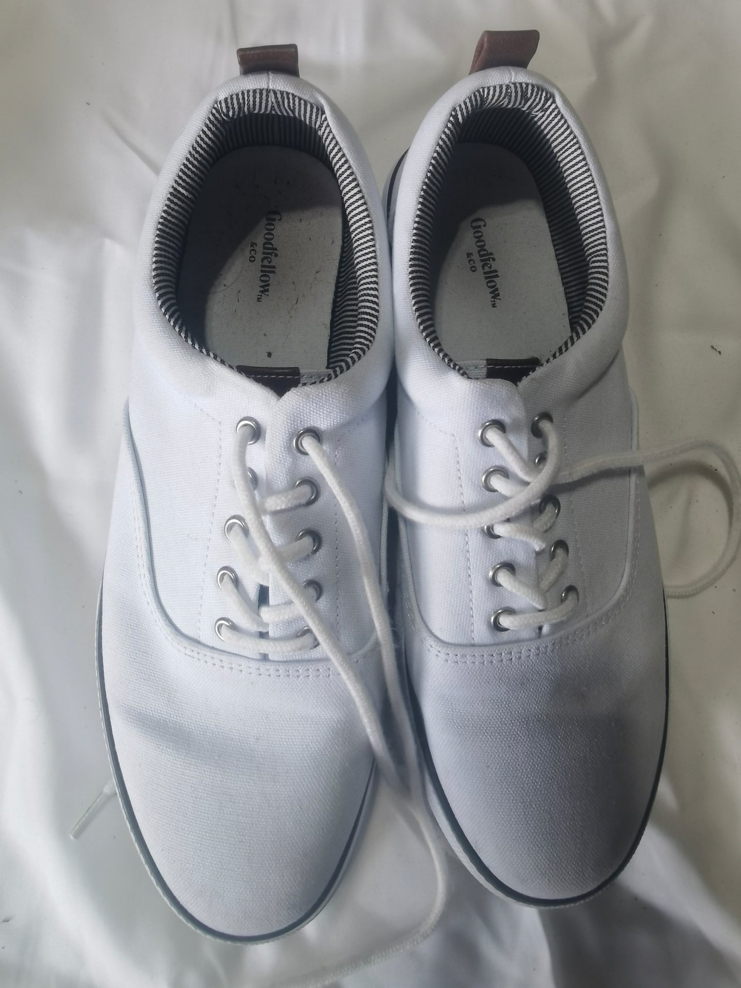 Goodfellow & Co Mens Brady Casual Dress Fashion Sneakers White  size 10