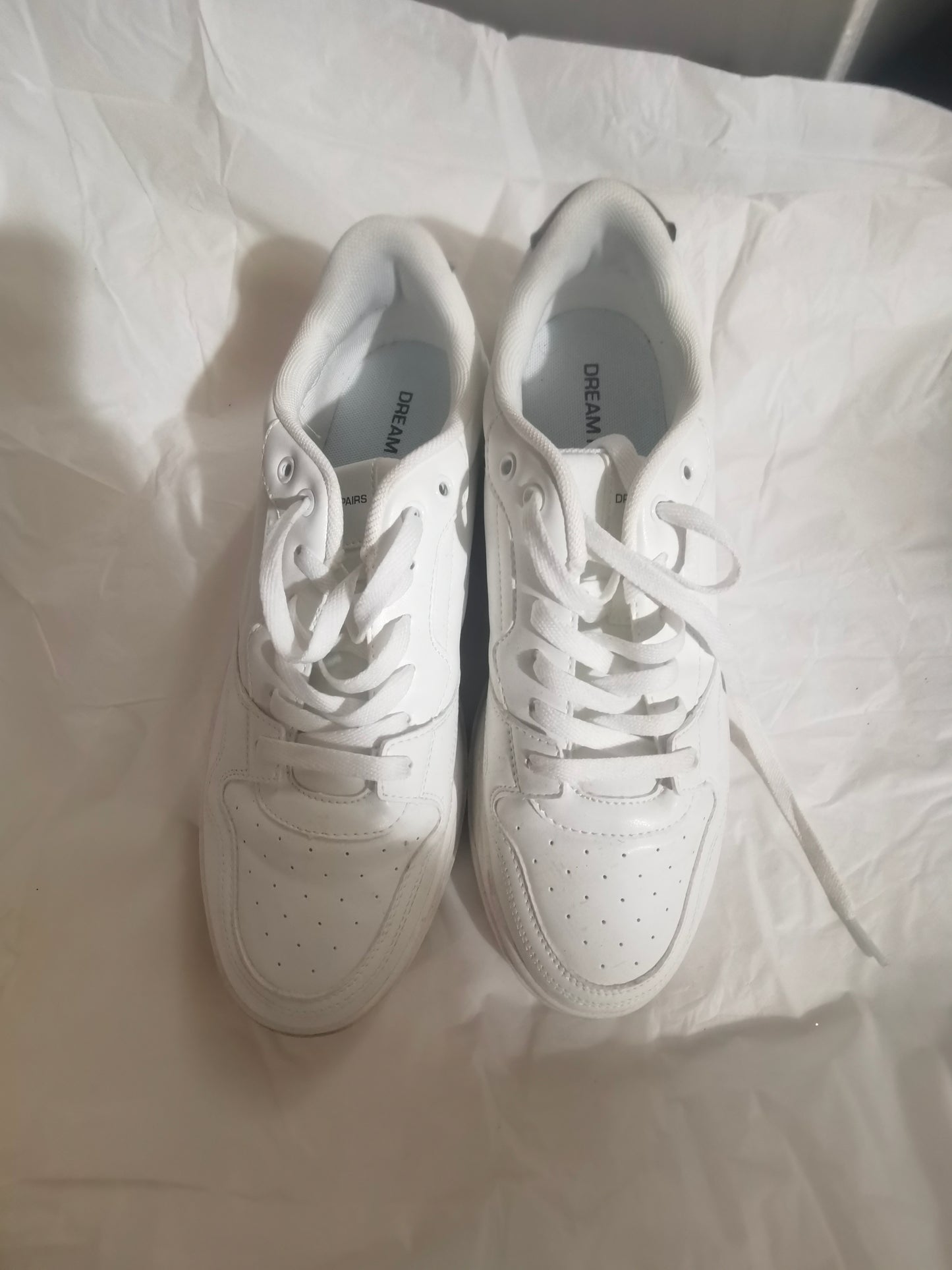 DREAM PAIRS Women's Fashion Walking Skateboard Court Sneakers Comfortable Low-Top Lace-Up Non-Slip Retro Vintage Casual Classic Athletic Shoes size 10.5