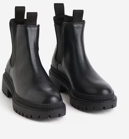 h&m Chelsea boots black size 45