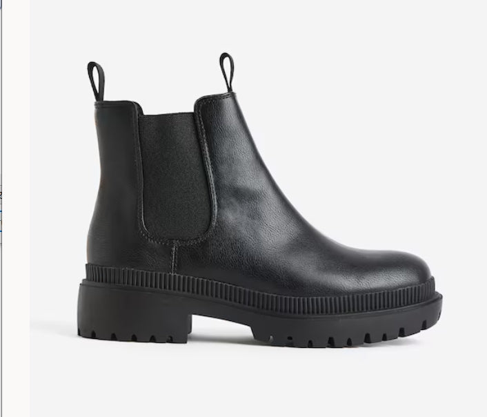 h&m Chelsea boots black size 45