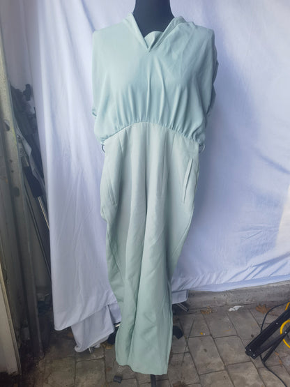 Women's Green  Wide-Legged CulottesSize S