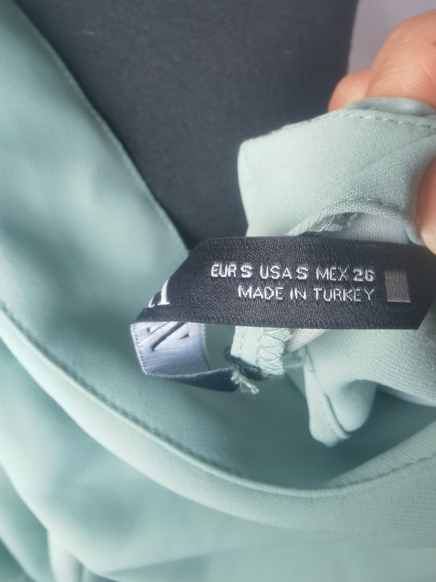 Women's Green  Wide-Legged CulottesSize S